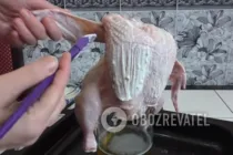 Курица на банке с пивом - Шаг 6 Курица на банке с пивом - Шаг 6
