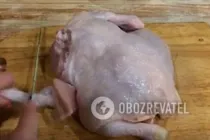 Курка в тісті по-кабардинськи - Крок 1 Курка в тісті по-кабардинськи - Крок 1