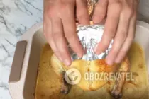 Курица на банке с майонезом - Шаг 7 Курица на банке с майонезом - Шаг 7