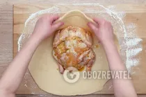 Курка в тісті - Крок 7 Курка в тісті - Крок 7