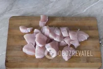 Диетическая тушеная курица - Шаг 1 Диетическая тушеная курица - Шаг 1
