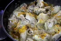 Чихиртма из курицы - Шаг 5 Чихиртма из курицы - Шаг 5