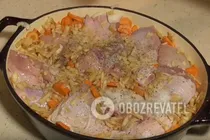Тушкована курка з морквою та яблуком - Крок 6 Тушкована курка з морквою та яблуком - Крок 6