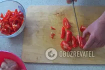 Курица в банке с помидорами и картошкой - Шаг 3 Курица в банке с помидорами и картошкой - Шаг 3