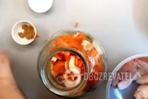 Курица в банке с болгарским перцем - Шаг 4 Курица в банке с болгарским перцем - Шаг 4
