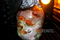 Курица в банке с болгарским перцем - Шаг 6 Курица в банке с болгарским перцем - Шаг 6