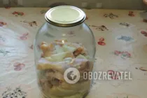 Курица в банке с луком - Шаг 7 Курица в банке с луком - Шаг 7