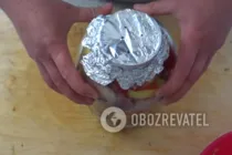 Курица в банке с помидорами и картошкой - Шаг 8 Курица в банке с помидорами и картошкой - Шаг 8