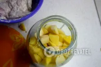 Курица в банке с картошкой - Шаг 7 Курица в банке с картошкой - Шаг 7