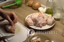 Чихиртма з томатами у власному соку - Крок 1 Чихиртма з томатами у власному соку - Крок 1