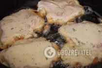 Смажене куряче філе в клярі - Крок 5 Смажене куряче філе в клярі - Крок 5