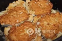 Смажене куряче філе в клярі - Крок 6 Смажене куряче філе в клярі - Крок 6