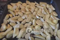 Курица гриль в духовке с картошкой - Шаг 4 Курица гриль в духовке с картошкой - Шаг 4