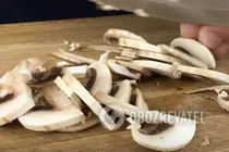 Курица в тесте с грибами - Шаг 3 Курица в тесте с грибами - Шаг 3