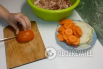 Курка в банці з картоплею та морквою - Крок 3 Курка в банці з картоплею та морквою - Крок 3