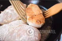 Жареное куриное филе целиком - Шаг 4 Жареное куриное филе целиком - Шаг 4