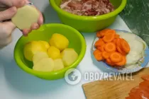 Курка в банці з картоплею та морквою - Крок 4 Курка в банці з картоплею та морквою - Крок 4