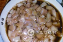 Жареное куриное филе в соевом соусе - Шаг 5 Жареное куриное филе в соевом соусе - Шаг 5