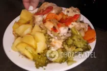 Курица в банке с брокколи - Шаг 8 Курица в банке с брокколи - Шаг 8