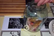 Курица в банке с грибами - Шаг 2 Курица в банке с грибами - Шаг 2