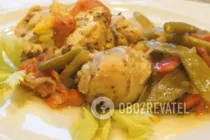 Курица в банке с фасолью и горохом - Шаг 8 Курица в банке с фасолью и горохом - Шаг 8