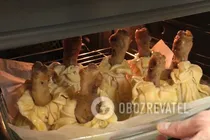 Курица в тесте с грибами - Шаг 9 Курица в тесте с грибами - Шаг 9