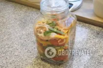 Курица в банке с фасолью и горохом - Шаг 7 Курица в банке с фасолью и горохом - Шаг 7