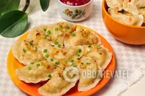 Вареники с творогом и луком - Шаг 9 Вареники с творогом и луком - Шаг 9