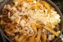 Жареная говядина с картошкой на сковороде - Шаг 6 Жареная говядина с картошкой на сковороде - Шаг 6