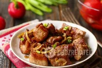 Смажена яловичина на сковороді - Крок 7 Смажена яловичина на сковороді - Крок 7