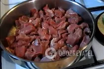 Жареная говядина с грибами - Шаг 3 Жареная говядина с грибами - Шаг 3