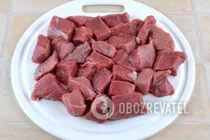 Жареная говядина с картошкой на сковороде - Шаг 3 Жареная говядина с картошкой на сковороде - Шаг 3