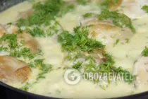 Жареная курица со сметаной - Шаг 7 Жареная курица со сметаной - Шаг 7