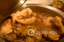 Жареная курица с гранатом - Шаг 7 Жареная курица с гранатом - Шаг 7
