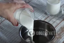 Горячий шоколад со сливками - Шаг 1 Горячий шоколад со сливками - Шаг 1