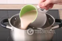 Горячий шоколад с фруктовым сиропом - Шаг 1 Горячий шоколад с фруктовым сиропом - Шаг 1