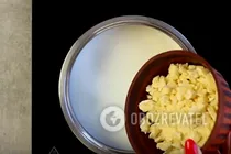 Белый горячий шоколад - Шаг 3 Белый горячий шоколад - Шаг 3
