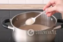 Горячий шоколад с фруктовым сиропом - Шаг 3 Горячий шоколад с фруктовым сиропом - Шаг 3
