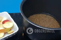 Утка, фаршированная гречкой и яблоками - Шаг 4 Утка, фаршированная гречкой и яблоками - Шаг 4