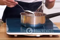 Горячий шоколад с крахмалом - Шаг 6 Горячий шоколад с крахмалом - Шаг 6