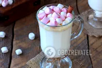 Белый горячий шоколад - Шаг 7 Белый горячий шоколад - Шаг 7