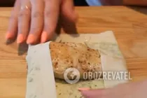 Курица в тесте с маслом и специями - Шаг 5 Курица в тесте с маслом и специями - Шаг 5