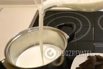 Горячий шоколад с кардамоном - Шаг 1 Горячий шоколад с кардамоном - Шаг 1