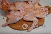 Фаршированная утка в духовке - Шаг 3 Фаршированная утка в духовке - Шаг 3