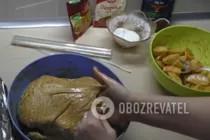 Утка, фаршированная картофелем - Шаг 4 Утка, фаршированная картофелем - Шаг 4