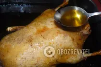Утка, фаршированная яблоками - Шаг 6 Утка, фаршированная яблоками - Шаг 6
