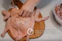 Фаршированная утка в духовке - Шаг 5 Фаршированная утка в духовке - Шаг 5
