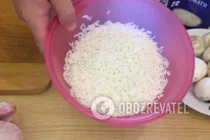 Курица, фаршированная рисом и грибами - Шаг 1 Курица, фаршированная рисом и грибами - Шаг 1