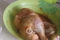 Жареная курица в рукаве - Шаг 1 Жареная курица в рукаве - Шаг 1