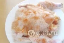 Курица, фаршированная грибами и сыром - Шаг 2 Курица, фаршированная грибами и сыром - Шаг 2